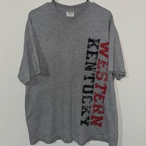 Vintage Western Kentucky University Hilltoppers Grey Tee
